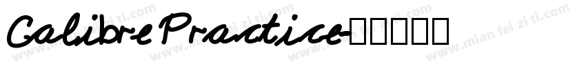 Calibre Practice字体转换